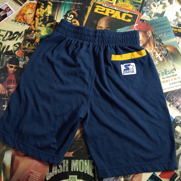 Vintage Starter Notre Dame Fighting Irish Cotton Shorts Size S/M athletic ncaa - Picture 5 of 5